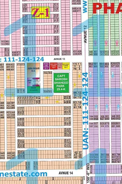 2 KANAL PRIME LOCATION PLOT FOR SALE IN Y BLOCK, NEAR TO MAIN 150FT ROAD AND 80FT ROAD. DIRECT DEAL WITH OWNER.