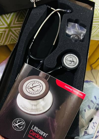A new 3M Littmann Cardiology IV Diagnostic Stethoscope BLACK