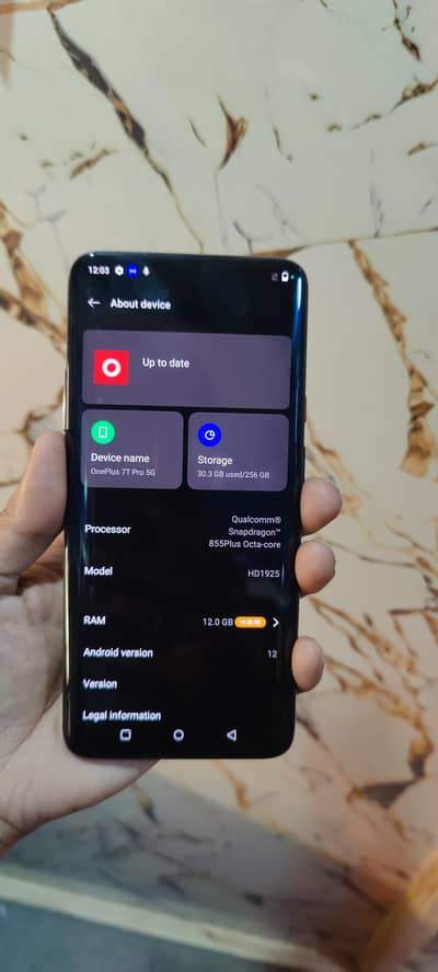 OnePlus 7t pro McLaren 12/256