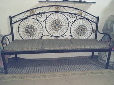 five seater with unique design in heavy metal