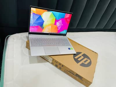 HP 11th Gen C-i7 Slim Matal Body Silver 2GB Nvidia Card NVMe 512GB