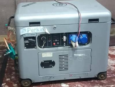 Perkins 10kva generator 5months used no work required soundless engine