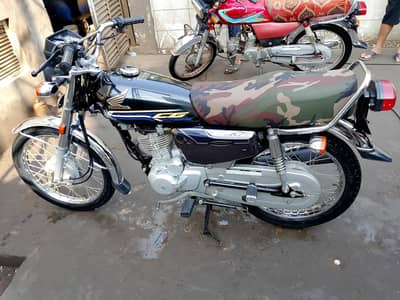 Honda CG 125 2025 self start chrome edition