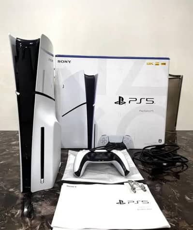 PS5 slim 1tb Disk edition for sale argent Connect Wtp No