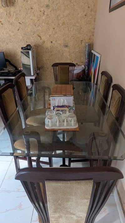 6 seater dining table