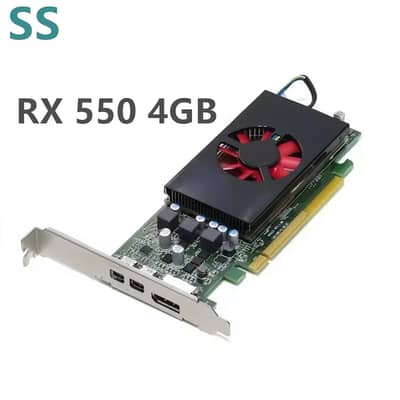 AMD Radeon RX 550 4GB – Excellent Condition, Smooth Performance