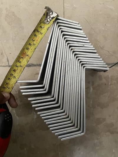 Aluminium Solar stands 6.35mm thick