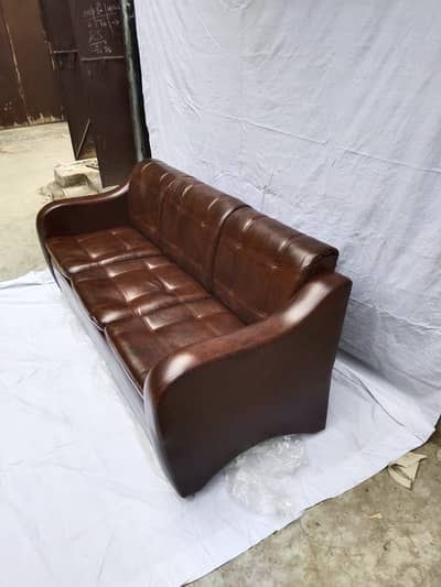 Single Seater Puff Sofa/Office Sofa/Visitor Sofa/Guest Sofa/Spring Sof