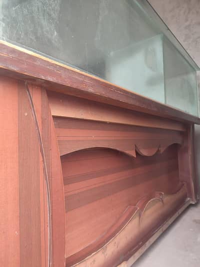 counter 6*2 with glass 12mm