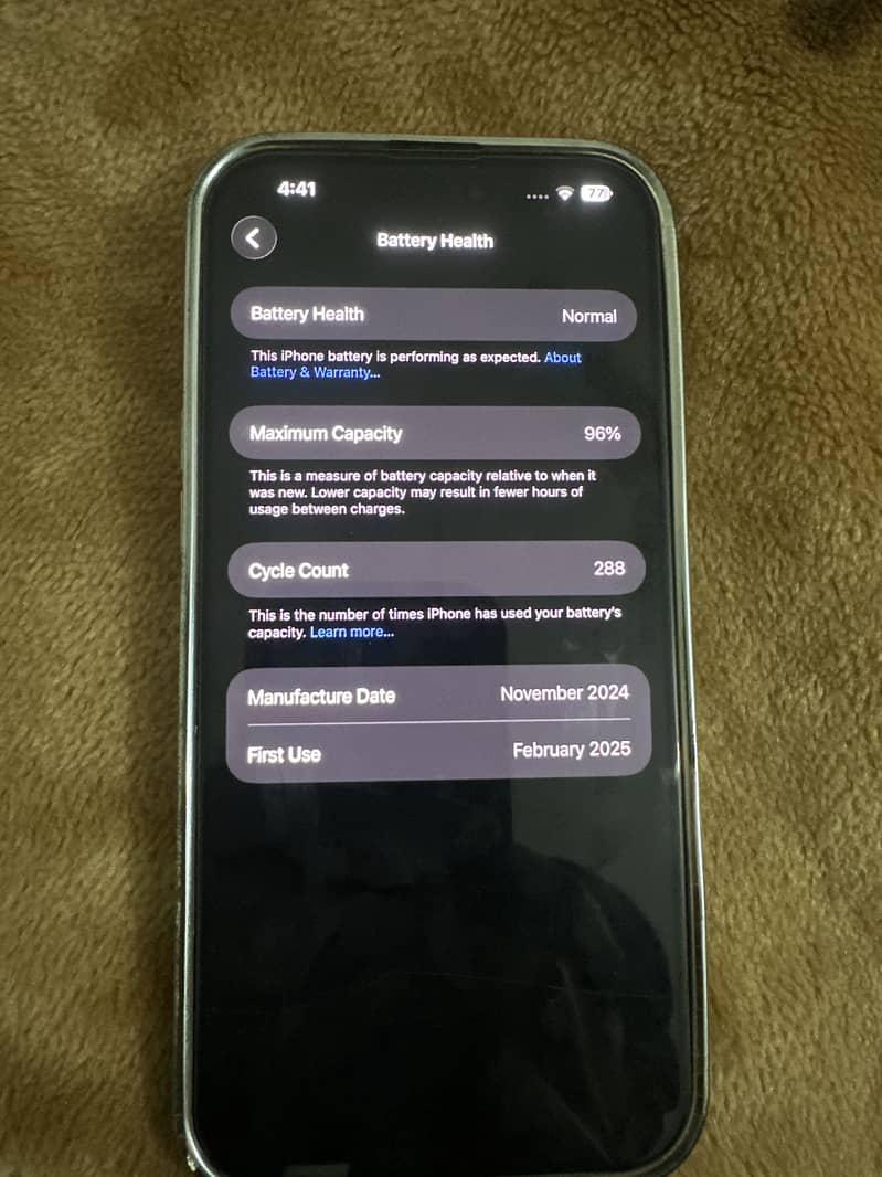 Iphone 16 pro max 5