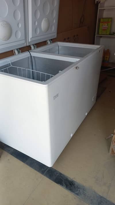Haier HDF-545I Inverter Double Door Chest Freezer – Brand New