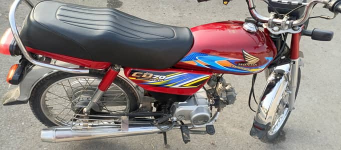 Honda CD 70 all Punjab number phone number 03025261621 urgent sale