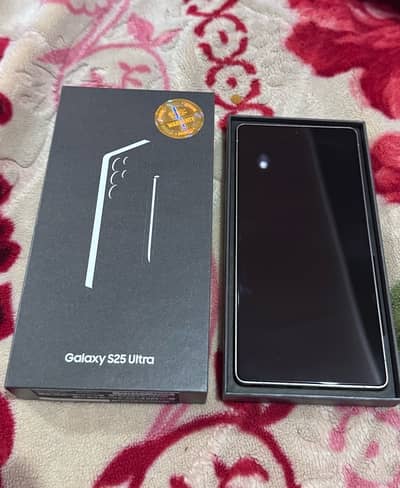 Samsung Galaxy S25 Ultra 256GB Black Titanium – Just Box Open