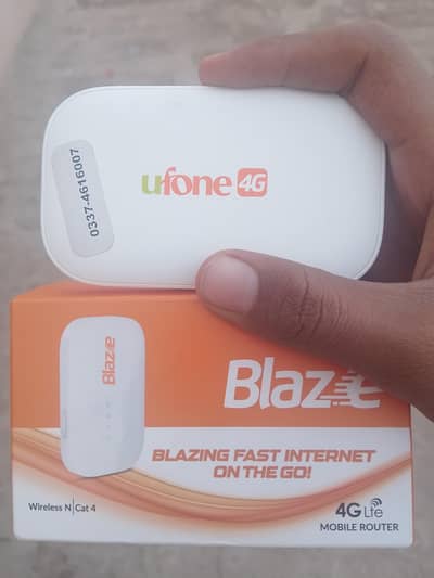 wifi  U fone Blaze  internet device , available for sale