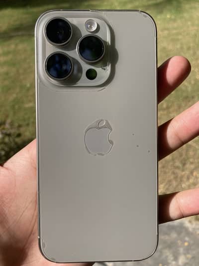 IPHONE 15 PRO NATURAL TITANIUM 512GB JV