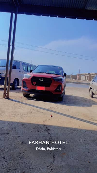 Daihatsu rocky 2020/23 red color