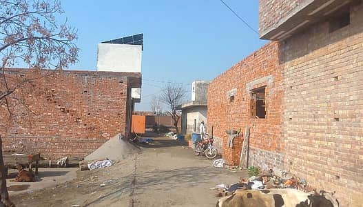 3 Marla Plot Near Ferozepur Road Gajjumate And New Defence Road And Few Steps From 200ft Road Kahna Nau Lahore