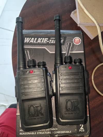 walkie talkies