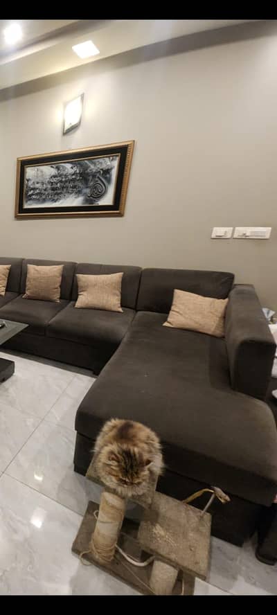 U shaped 8 seater with daybed