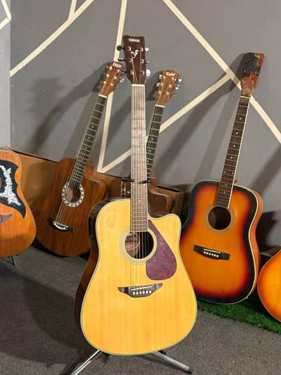 yamaha fgx 720 semi accoustic guitar all ok