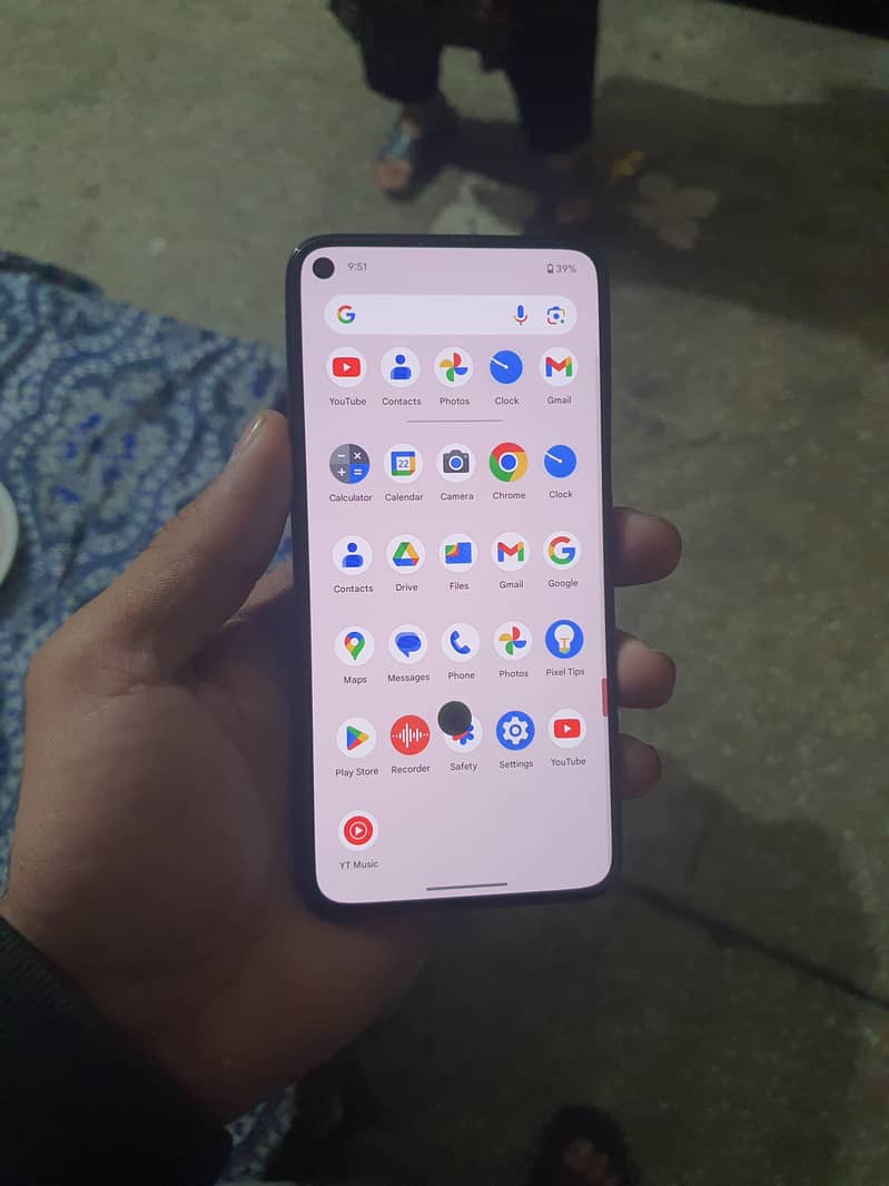Google pixel 5 0