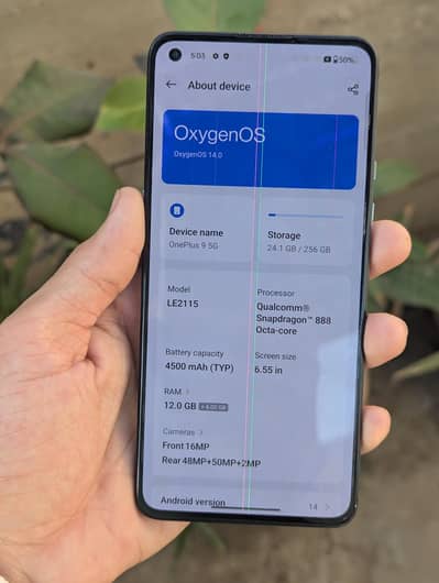 OnePlus 9 5G 12/256 Dual Sim PTA approved
