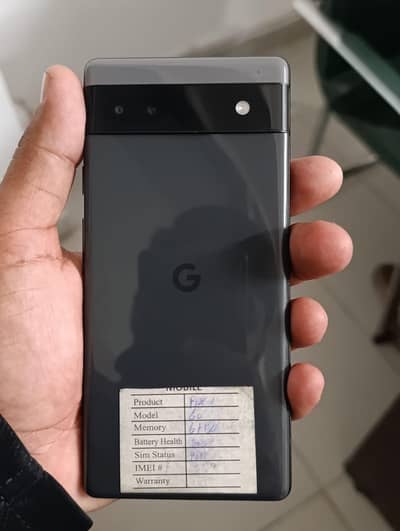 I want to sale my google pixel 6a pta approved official. with charger