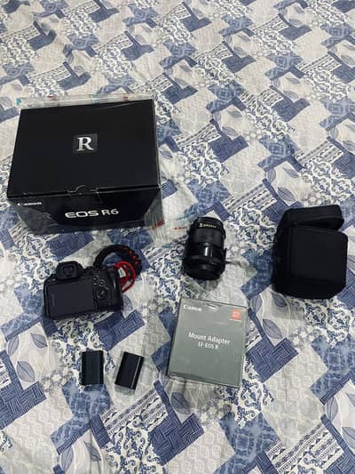 CONON EOS R6 WITH 35mm F1.4 SIgma lens