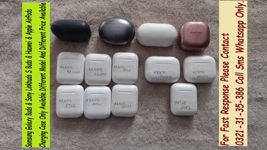 apple airpods samsung huawei sony charging case