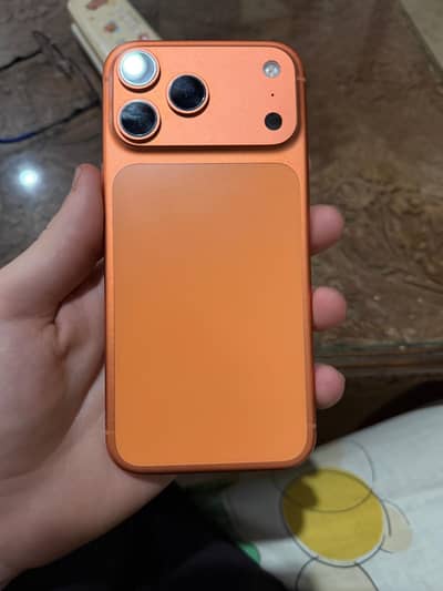 17 pro max full box NON pta with sim time