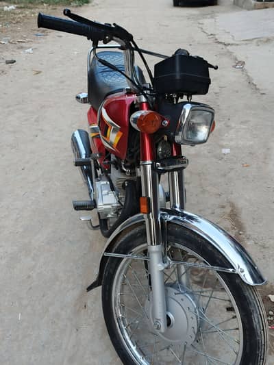 Honda CG 125 2024/25 Islamabad number