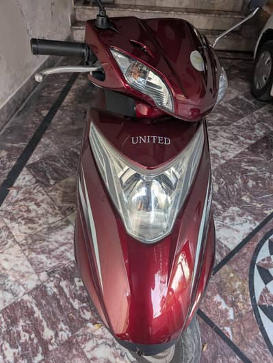 united scooty 100