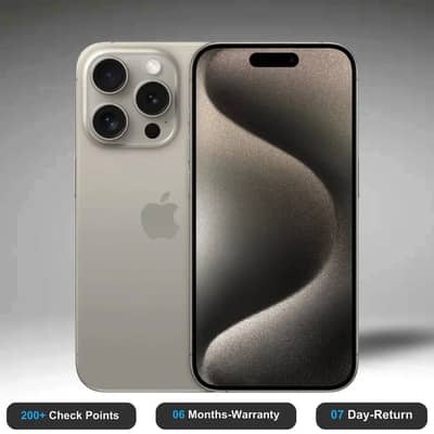 I Phone 15 pro max PTA approved