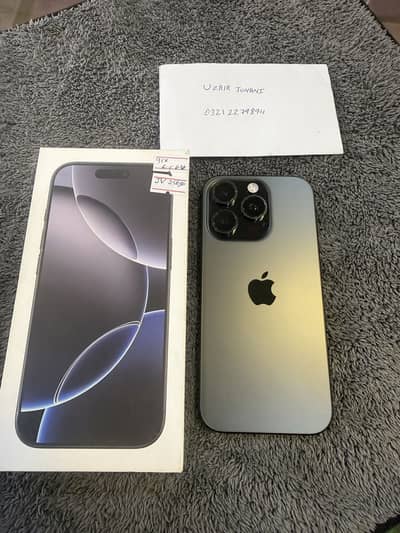 Iphone 16 pro JV 256gb
