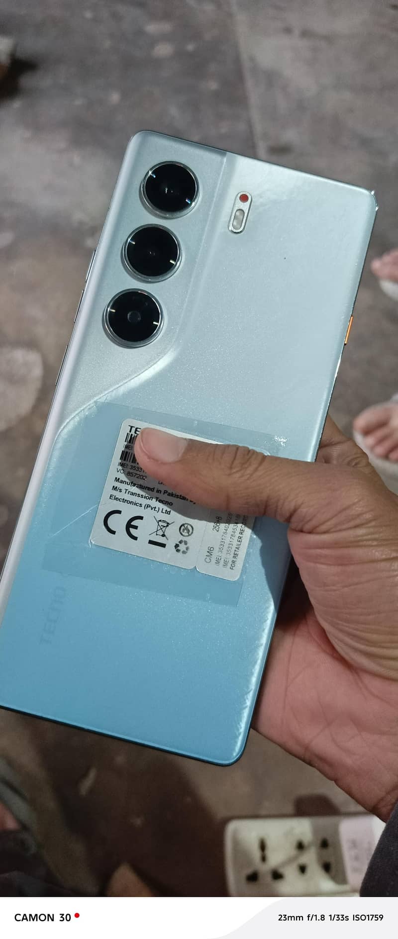 tecno camon 40 pro Full warranty complete box - Mobile Phones - 1111776152