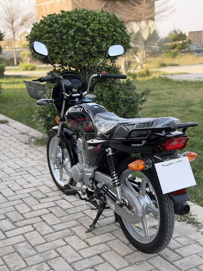 Suzuki GD110s 2025 model sticker 26 wala zero metre bike