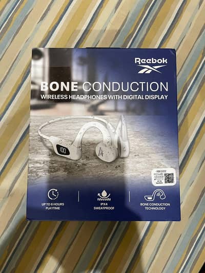 REBOOK BONE CONDUCTION WIRELESS HEADPHONES