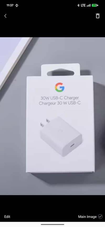 30 W charger Google Pixel 8 7 6 Pro XL 8A 7A 6A 4A 3 Fast Charging