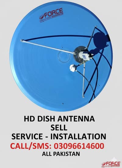 HD dish antenna sell service installation tv 03096614600
