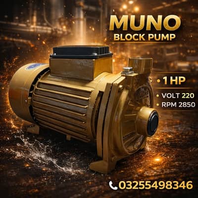 Muno block pump