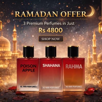 Pakistan's best perfume brand Al-Mir PERFUMES