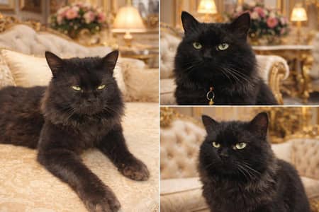 Black Persian Cat
