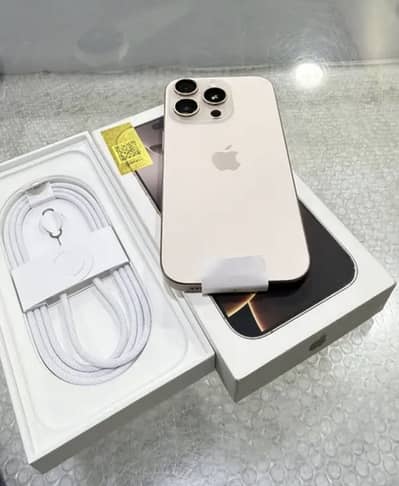 iPhone 16pro desert titanium 128gb