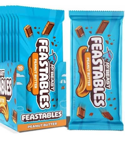 Mr Beast Feastables peanut Butter Chocolate