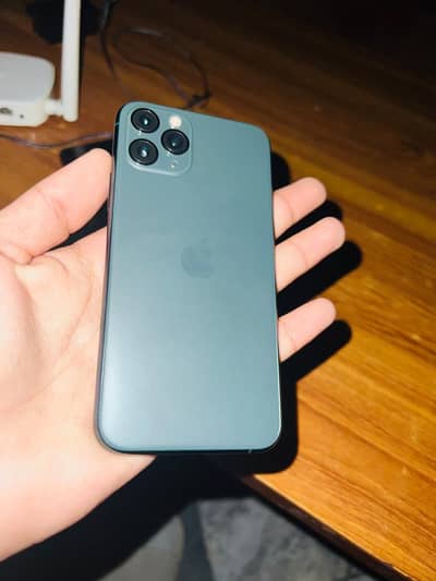 Iphone 11 pro olive green color 256gb Non Pta