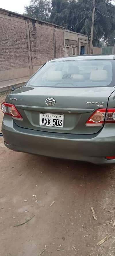 TOYOTA COROLA GLI 2011 MODEL