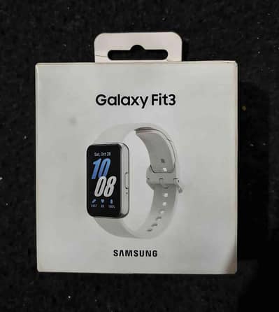 Samsung Galaxy Fit3 - Silver (With Box & Extra Straps)