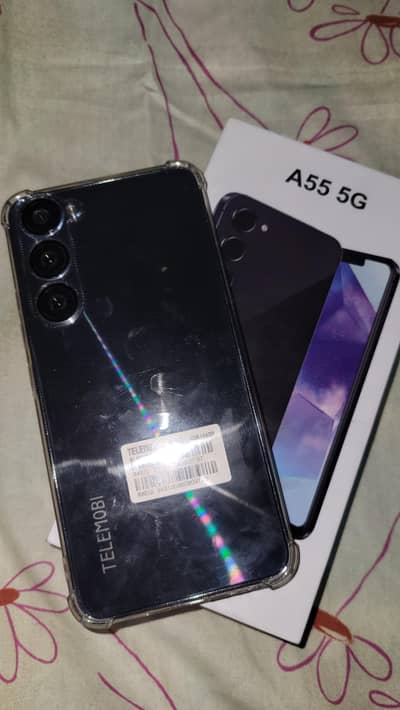 Telemobi A55 5G Dual sim PTA New box open only