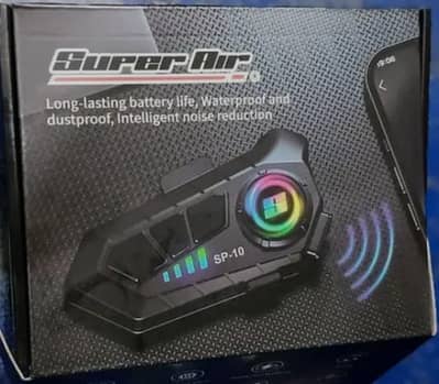 super air sp-10 headset for helmet