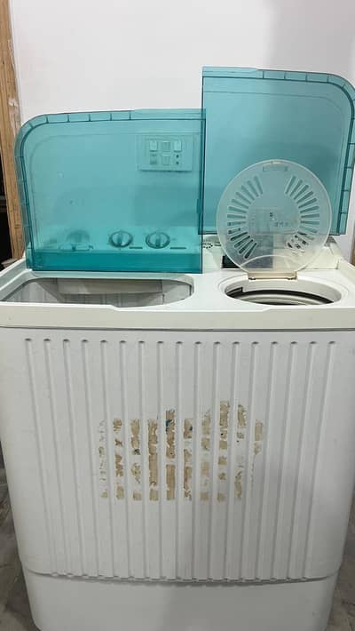 Haier semi automatic washing machine 10 kg